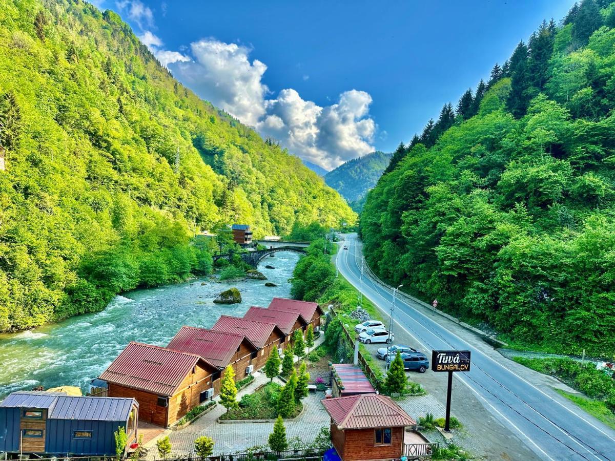 Tuva Villa Bungalov Çamlıhemşin Kültér fotó